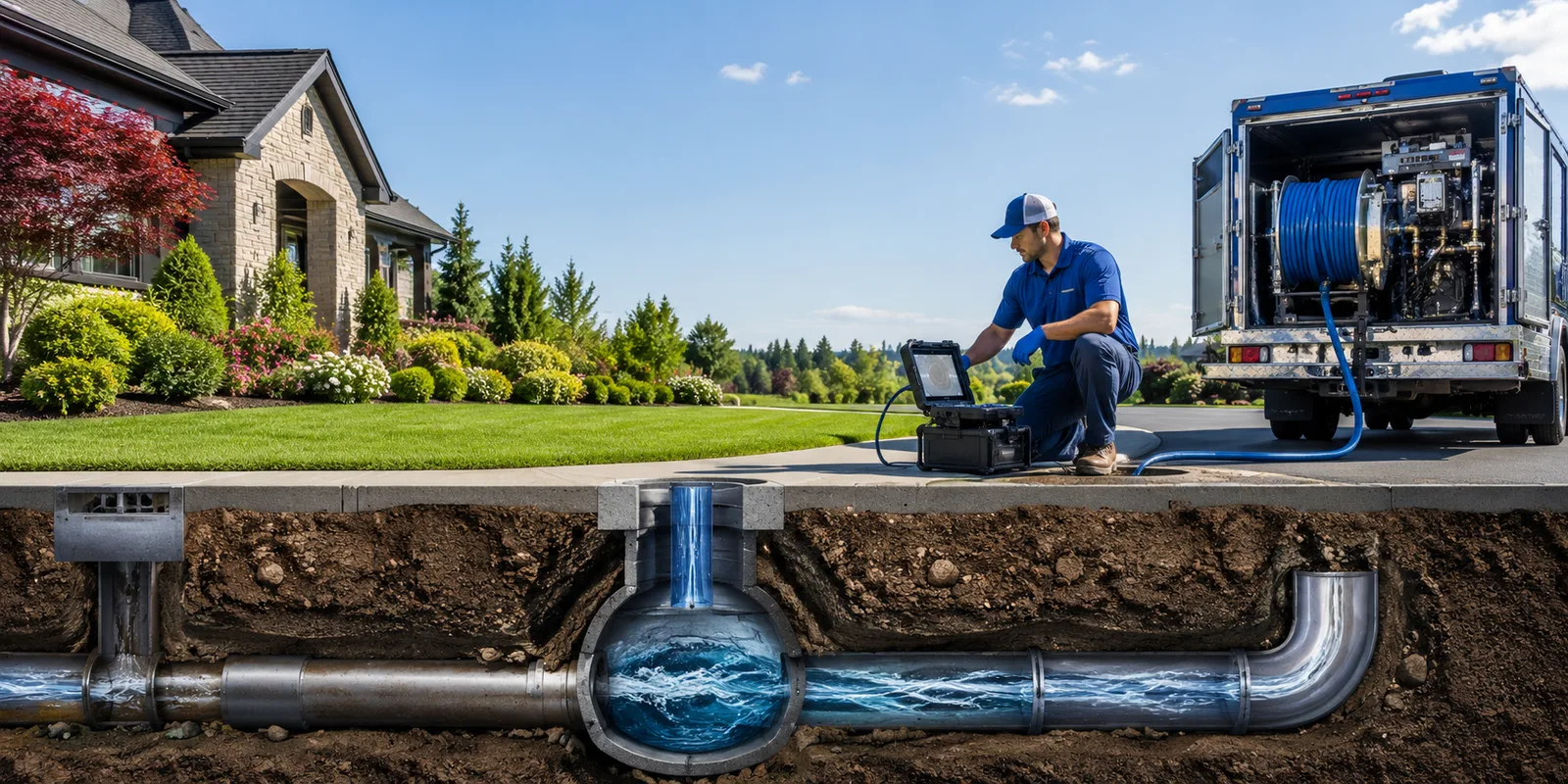 Drainage restoration information for Harrison Township, MI